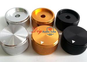 Wholesale 30x17mm Gold Aluminium AMP volume potentiometer Knob for Guitar Amp from china suppliers