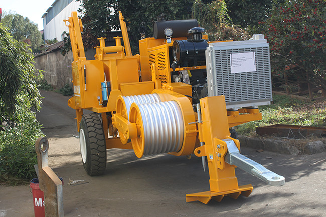 Cummins Engine 118kw 158hp Power Line Stringing Equipment Hydraulic Puller