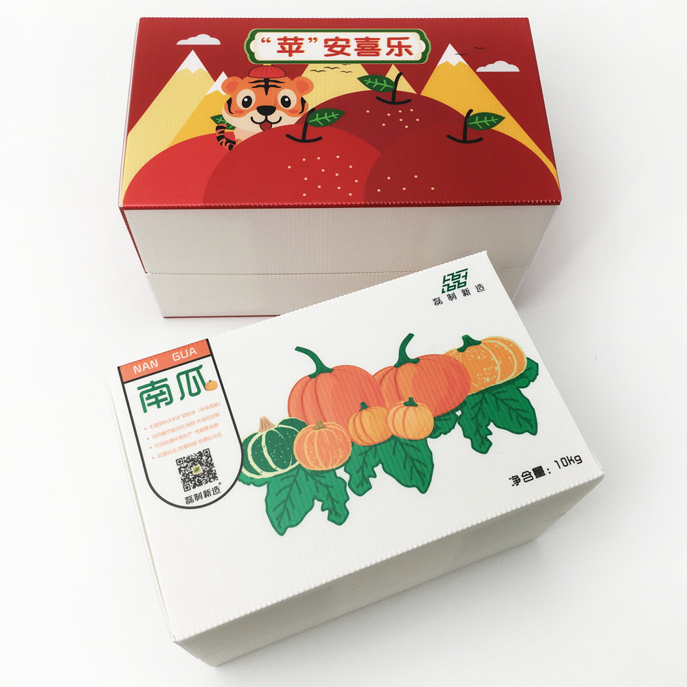 Customize Package Corrugated Plastic Packing Box 2-5Mm Thickness Abrasion Resistance