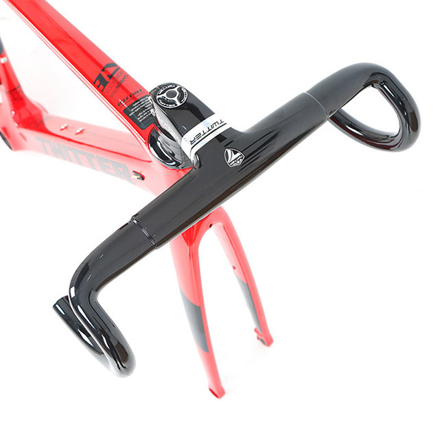 Customized Logo Carbon Road Frame , 56cm Bike Frame Multiple Color Choices