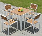 New design Aluminium Polywood chairs and table Hotel Outdoor Garden Patio chair