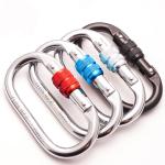 108mm Length 60mm Width O Shape Climbing Carabiner for Adventure Sports