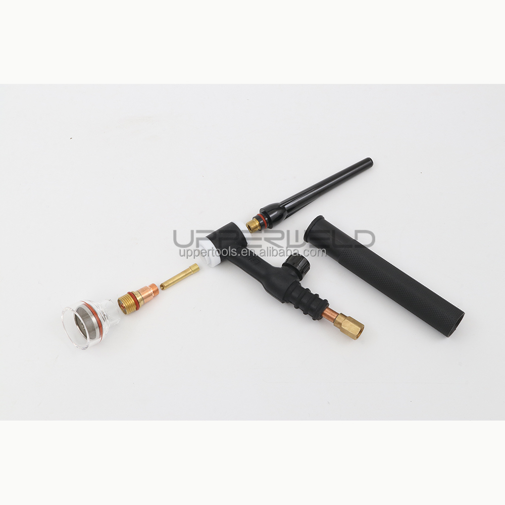 Flexible 150Amp Air-Cooled Tig Welding Torch Head Body with Valve WP17F 17V 17FV