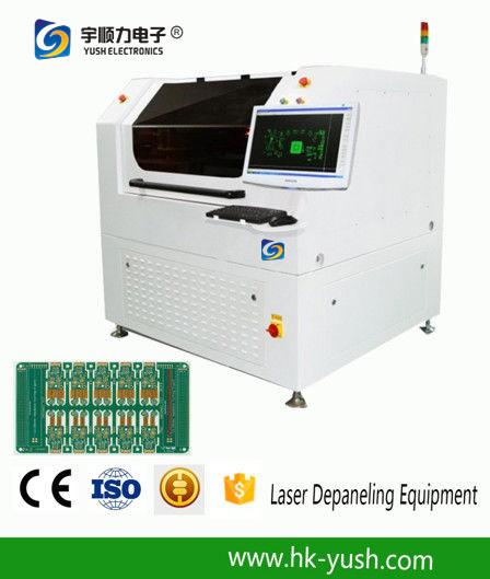 450*430 Mm 15W UV PCB Separator / FR4 Board Laser Depaneling Equipment ±20 μM