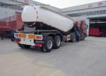 2 Axles V Type Tank Semi Trailer For Dry Powder Meterial Carry 40 - 45 M3