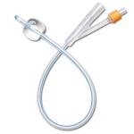 2/3 Way Silicone Medical Foley Catheter NO 16 25-40cm Length For Urology