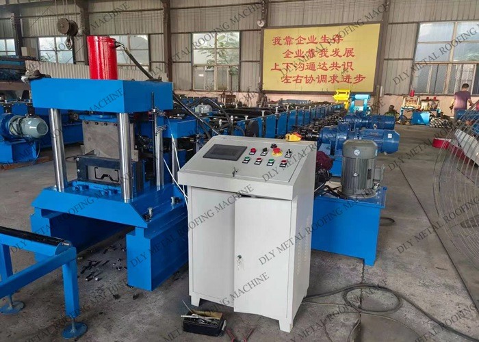 20000kg 300mm C Channel Roll Forming Machine Metal Roof Tile Making With Touch Screen