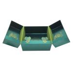 Nice Custom Logo Luxury Large Gold Stamping Boxes Beauty Set Cosmetic Packaging