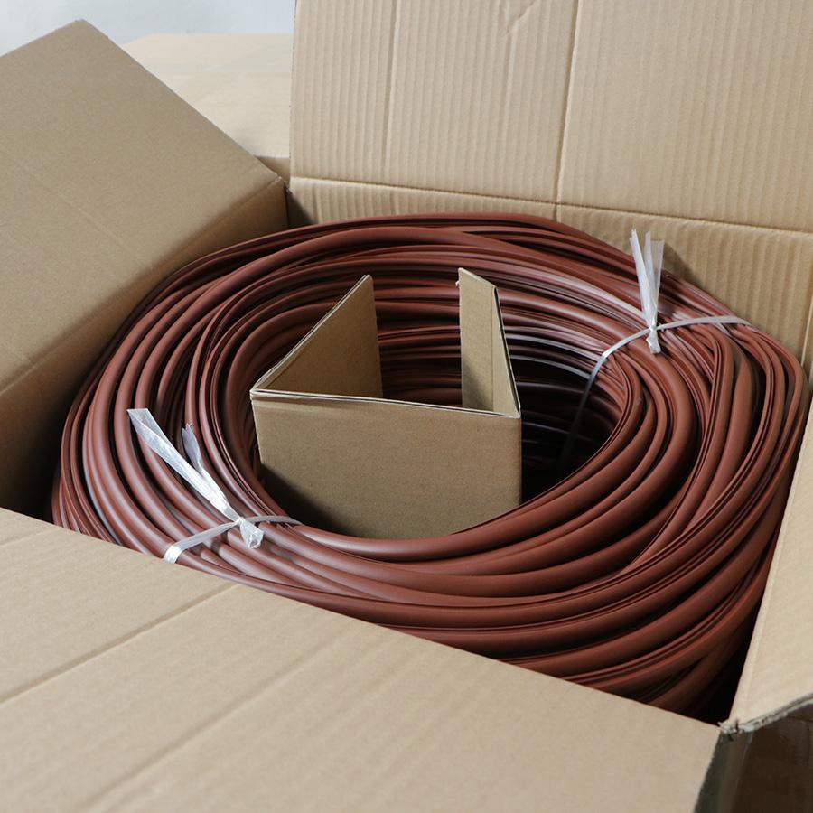 Aluminum Wooden Door Seal Strip with Silicone TPE PVC Material and ISO9001 Certificate