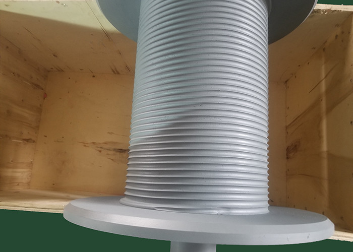 Carbon Steel Hydraulic Winch Hoist Drum With Shaft