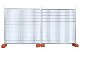 Wholesale Welded Metal Hoarding Fencing Powder Coated With Metal Plastic Feet Concrete from china suppliers