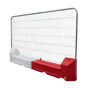 Wholesale Water Barriers Combine With Round Top Construction Temporary Fence Panels from china suppliers