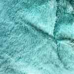 Hot Blue Luxury Shaggy Flanell Mink Velvet Bedding Set for All-Groups in Autumn