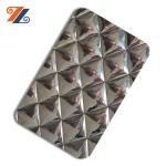 3D Decoration Stamped Stainless Steel Panel 304 For Wall And Ceiling Top