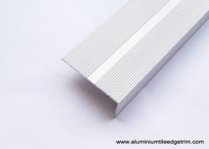 Wholesale Non Skid Straight Metal Stair Nosing , Wide Edging Stair Step Nosing from china suppliers
