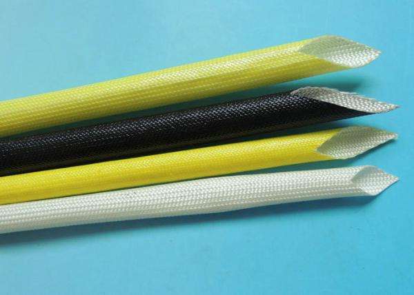 Flexible UL VW-1 Acrylic Coated Fiber Glass Sleeving / Sleeves for Insulation