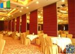 Foldable Acoustic Soundproof Movable Wall Panels , Meeting Room Dividers