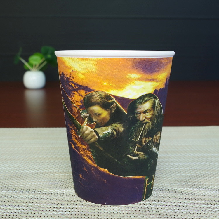 AB Grade Customized Large Plastic Drinking Cups With Cold Change