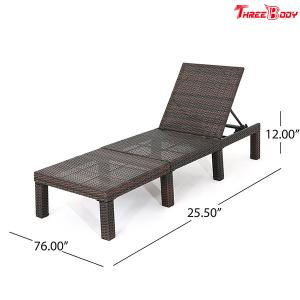 Wholesale Polyethylene Wicker Outdoor Patio Lounge Chairs Without Cushion 76.60 * 25.50 * 12.00 Inches from china suppliers