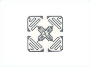 Wholesale Long Reading Distance Rfid Inlay , Rectange Monza 4 Dry / Wet UHF RFID Tag from china suppliers