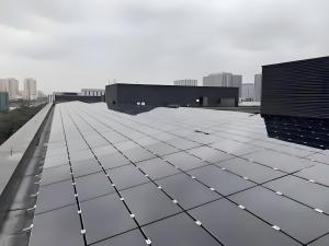 Wholesale 110W 10 Year Warranty BIPV Glass 0.90A Isc For Construction Integration from china suppliers