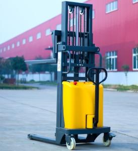 Wholesale Batery Charger Semi Electric Stacker 2 Ton 2 Meter Double Mast Type from china suppliers