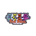Embroidered Sew On Dye Sublimation Patch Superman Shape Multicolor