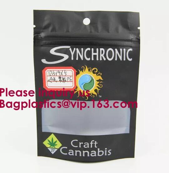 CBD, Gummies, Weedness, Airtight Heat Resealable Smell Proof Mylar Stand Up Bags