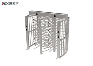 Wholesale Sus304 Brushed Stainless Steel Full Height Turnstile Security Door With Rfid Card from china suppliers