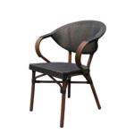 Aluminum Garden Furniture Modern Outdoor Cafe Table Chair Set UK-GD015