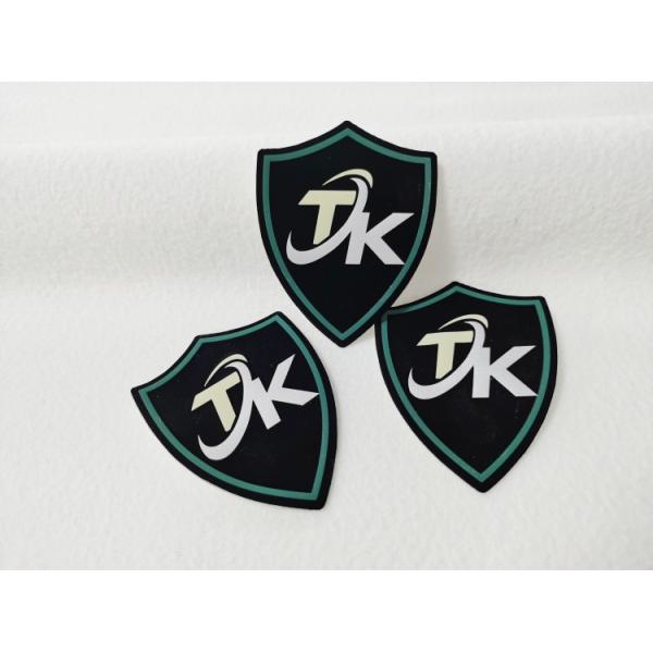High Density Heat Transfer Garment Labels Eco Friendly Silicone Material