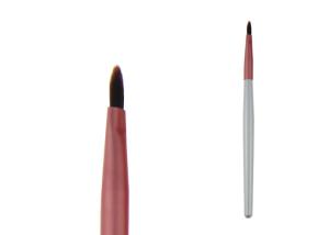Wholesale White Long Wooden Handle Lip Liner Brush Liner Makeup Brush With Synthetic Hair from china suppliers