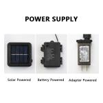 10M 100LED Battery Operated 8 Modes Wedding Holiday Party Home 110V Waterproof