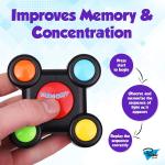 children like the memory maze game toy black color ABS material 14.5*9*5cm