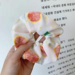 Cloth Stretchy Hair Ties Bobbles Rope Large Intestine Girl Horsetail Head