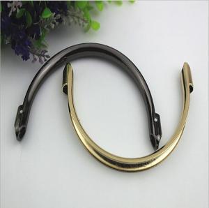 Wholesale RLOVE profession zinc alloy 2 color bag metal handle for bag fitting from china suppliers