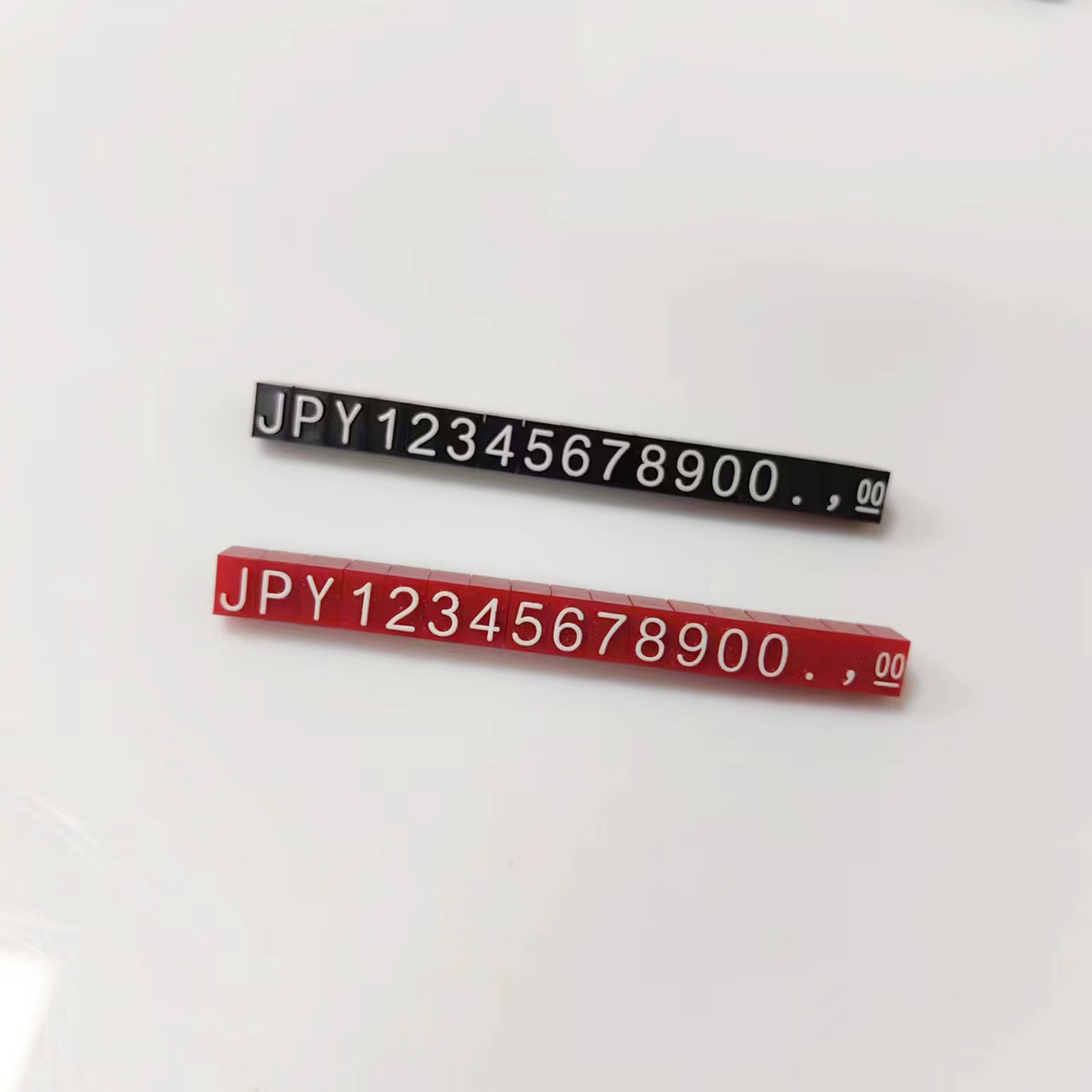 Retail Organizing Solution Customizable Acrylic List Labels for Supermarkets and Malls
