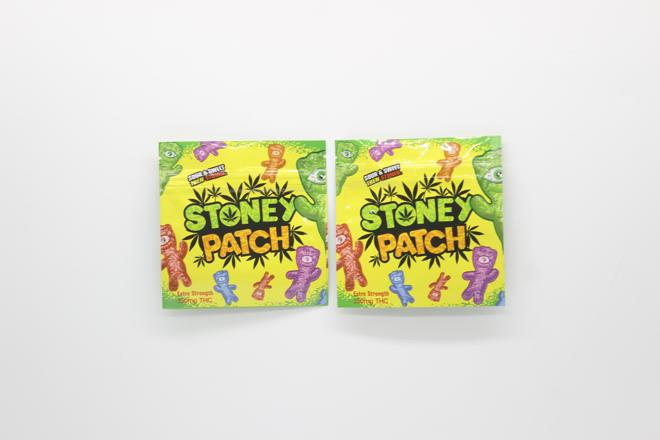Custom Printed 3.5g 7g 14g Aluminum Foil Mylar Bag Cookie Packaging Mylar ziplockk Bags