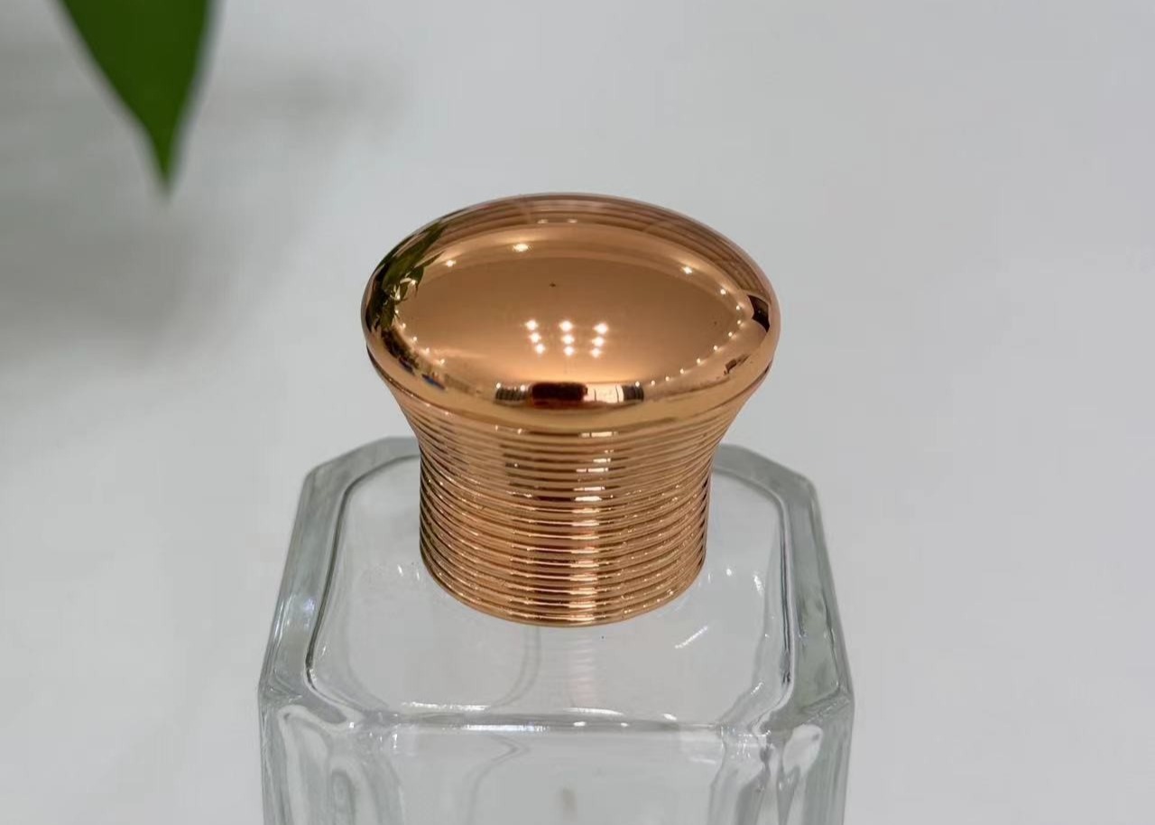 Zamak Screw-On Caps Metal Perfume Cap With High-End Zinc Alloy