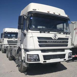 Wholesale Shacman 10 tires 6x4 tractor truck head for sale 420hp heavy tractor truck from china suppliers