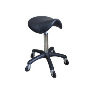 Wholesale Enhanced Silent Wheel 75mm BIFMA Test Black Saddle Chair Beauty Salon, Dentist's Chair from china suppliers