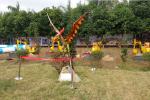 Lifesize Artificial Dinosaur Mold Amusement Park Equipment For Business Show