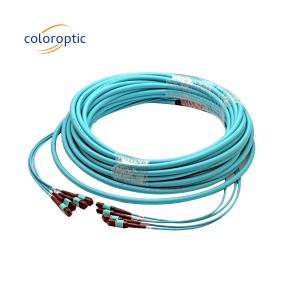 Wholesale MTPO MTP Patch Cord APC Female To Female Trunk Fiber Optic Patch Cord from china suppliers