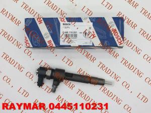 Wholesale BOSCH Genuine common rail injector 0445110231 for Chevrolet 93342272, MWM Diesel 940704640034, VW 2P0 130 201 from china suppliers