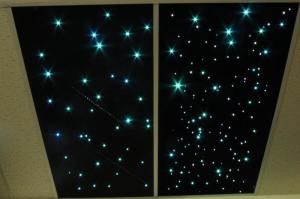 Wholesale 90W Fiber Optic Light Panels 60x120cm RGB Cinema Ceiling Light Panel from china suppliers