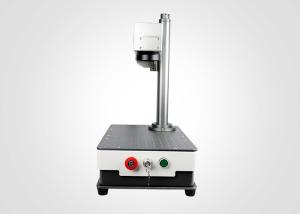 Wholesale Tabletop Mini Small Fiber Laser Marking Machine 20W 25W For Metal / Non Metal from china suppliers