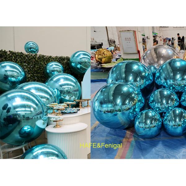 Inflatable Rainbow Mirror Ball Large And Dazzling Inflatable Mirror Ball Decoration