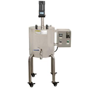 Wholesale 100r/min Heated Filling Machine Lipstick Material Stirring And Heating Stainless Steel Bucket 30L from china suppliers