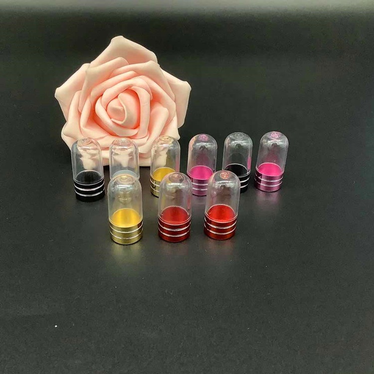 15mm Pharmaceutical Mini Pill Cases 2g Clear Plastic Pill Bottles