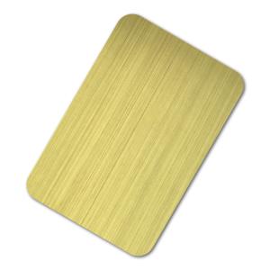 Wholesale PVD decorative metal material 316L anti-fingerprint coating for stainless steel sheet manufacturers from china suppliers
